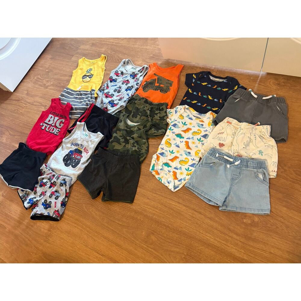 Lot of 17 Pieces Of Size‎ 3-6 Months Boys Clothing